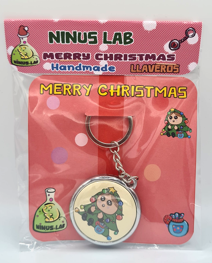 Llavero Doble Ninu Navidad ARBOLETE