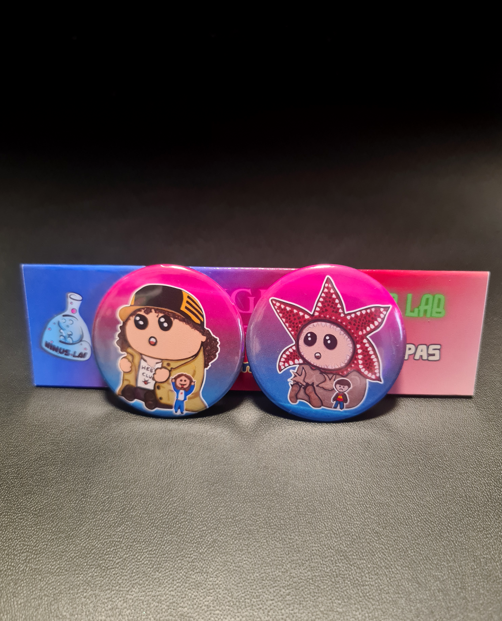 Chapas Duo Ninus Stranger Stuff GEEK - MONSTER