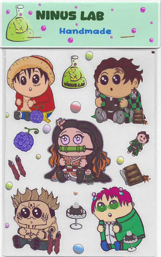 Pegatinas Ninus Serie Anime