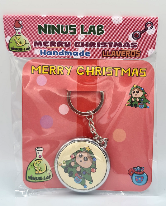 Llavero Doble Ninu Navidad ARBOLETE