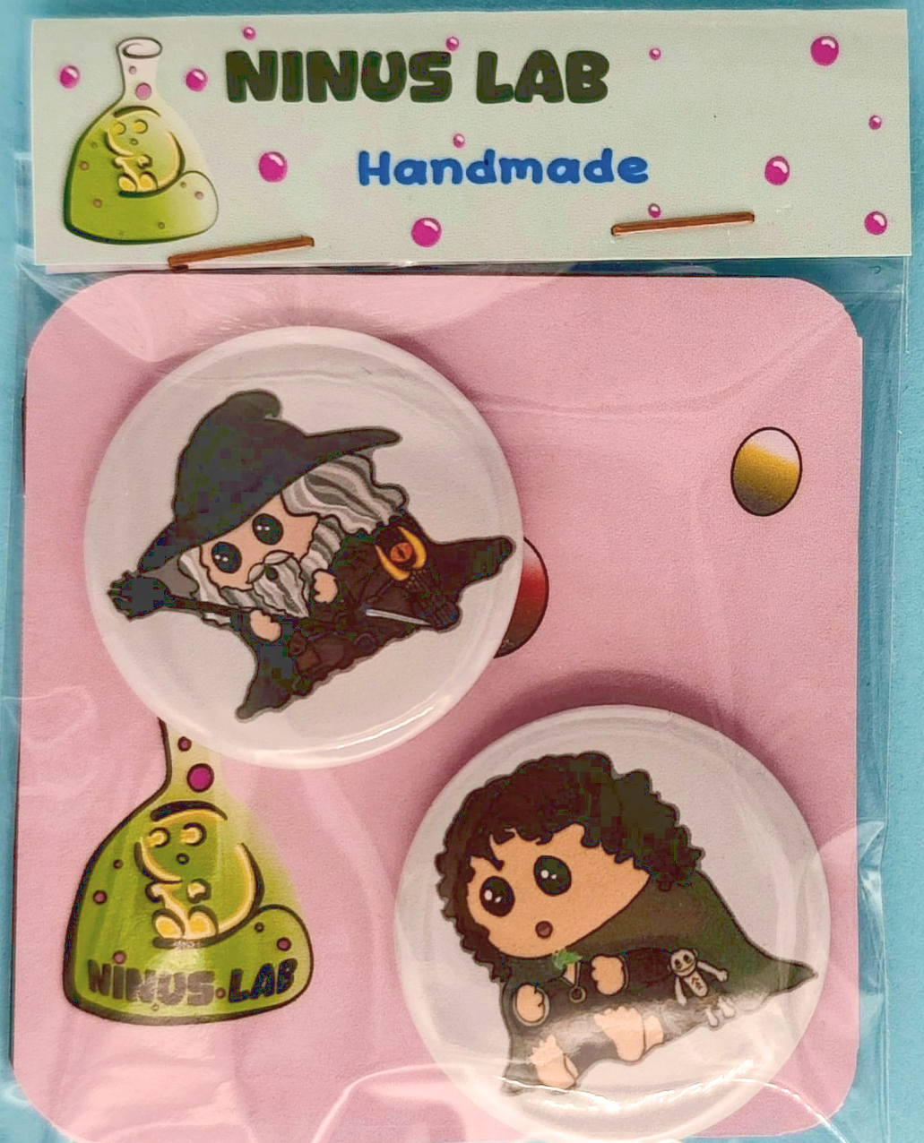 Chapas Duo Ninus Serie Cine SABIO y MEDIANO