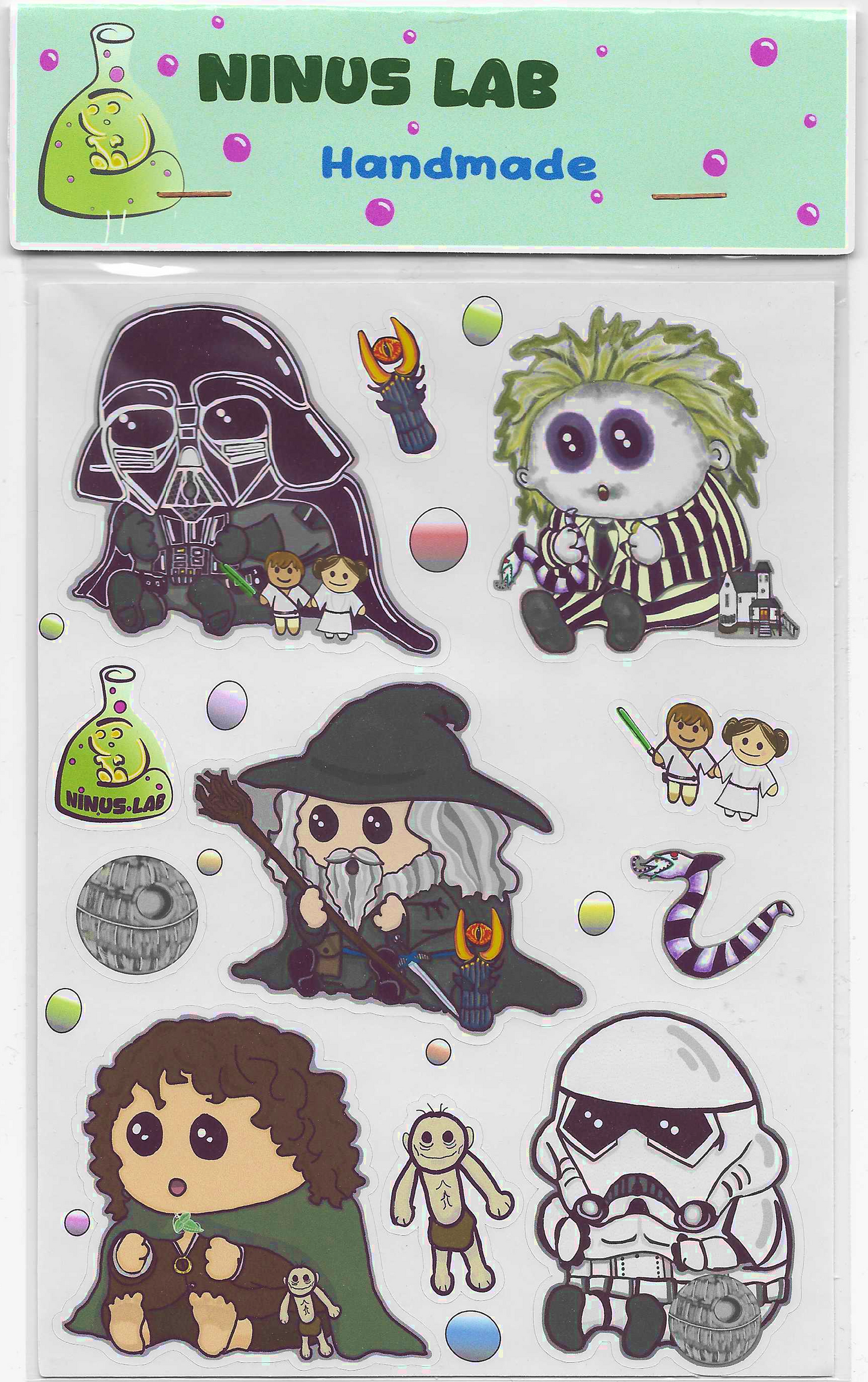 Pegatinas Ninus Serie Cine