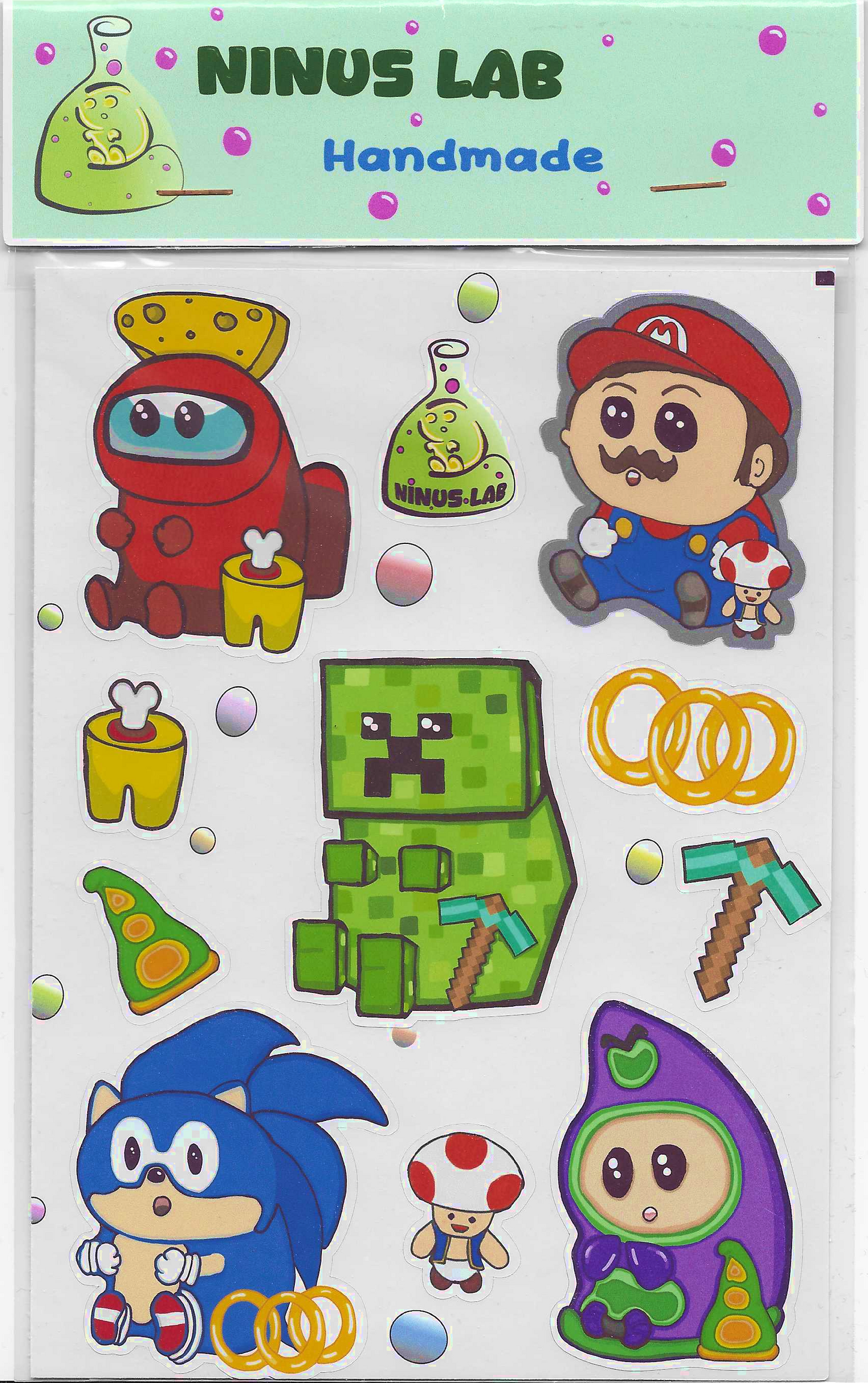 Pegatinas Ninus Serie Games