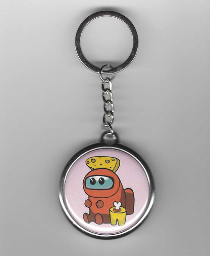 Llavero Doble Ninu Serie Games ASTRONAUTA