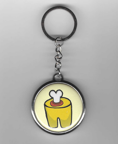 Llavero Doble Ninu Serie Games ASTRONAUTA