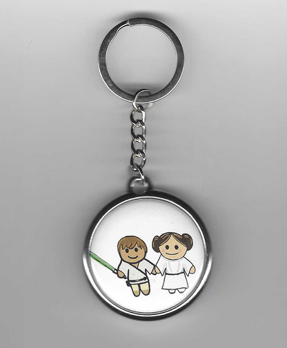 Llavero Doble Ninu Serie Cine LORD OSCURO