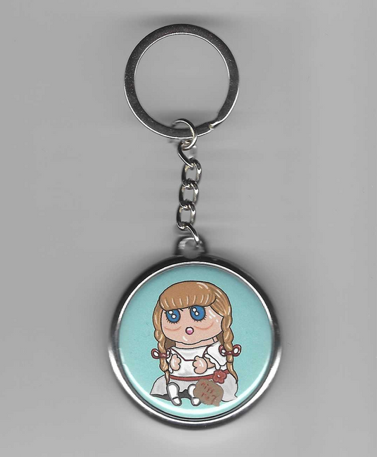 Llavero Doble Ninu ESPECIAL Serie Halloween MUÑECA DEMONÍACA