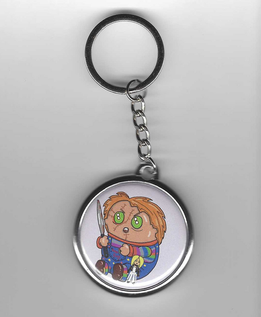 Llavero Doble Ninu ESPECIAL Serie Halloween MUÑECO ASESINO