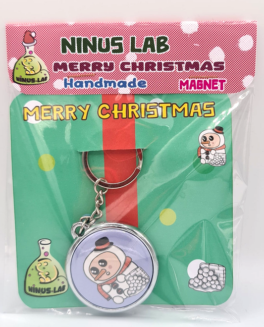 Llavero Doble Ninu Navidad SNOWMAN