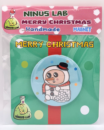 Imán Decorativo Ninu Navidad SNOWMAN