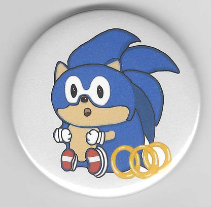 Imán Decorativo Ninu Serie Games ERIZO AZUL