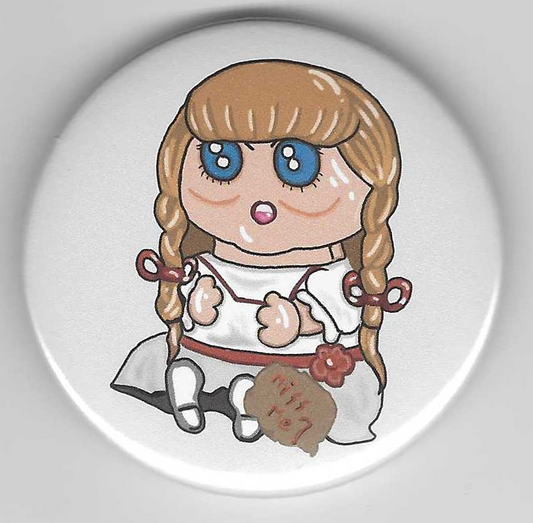 Chapa Grande Ninu ESPECIAL Halloween MUÑECA DEMONÍACA