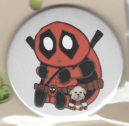 Imán Decorativo Ninu Serie Superhéroe NINJA LOCO