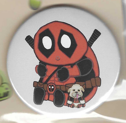 Chapa Grande Ninu Serie Superhéroes NINJA LOCO