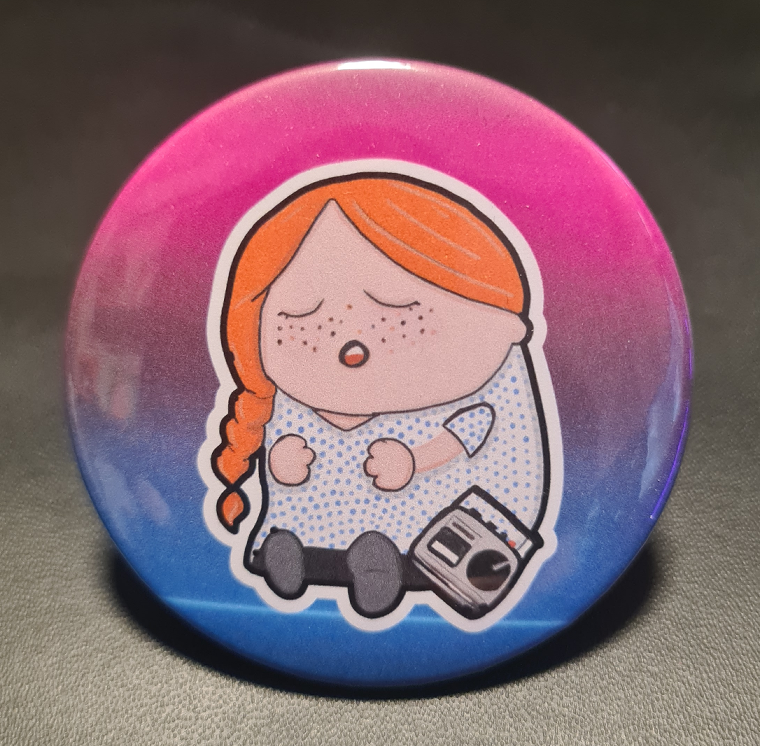 Imán Decorativo Ninu Stranger Stuff SKATER