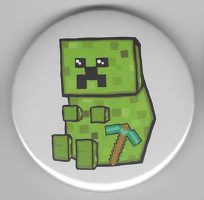 Imán Decorativo Ninu Serie Games MINERO ZOMBIE